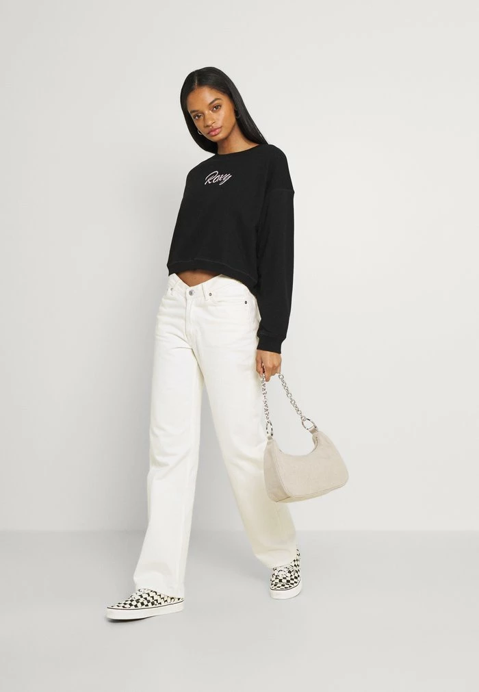 Roxy BREAK AWAY CREW - Sweatshirt - Anthracite 2 Roxy BREAK AWAY CREW - Sweatshirt - Anthracite – Image 2