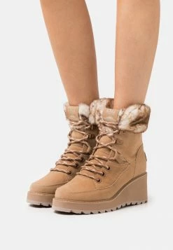 Roxy KENZIE - Bottines Compensées - Tan