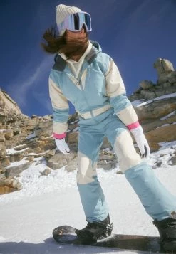 Roxy FULL ECLIPSE SUIT - Pantalon De Ski - Stone Blue