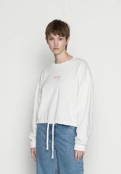 Roxy DAYS GO BY CREW - Sweatshirt - Snow White