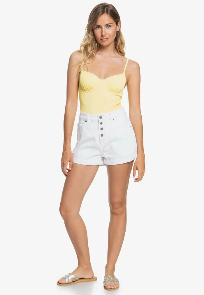 Roxy Short En Jean - Off White 2 Roxy Short En Jean - Off White – Image 2