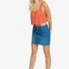 Roxy KISSING ROMANCE - Jupe En Jean - Medium Blue -Roxy Magasin En Ligne 6f24bef65a3e44b5a575a5a7dc03a807