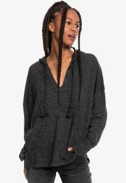 Roxy PADDLE OUT - Pullover - Anthracite