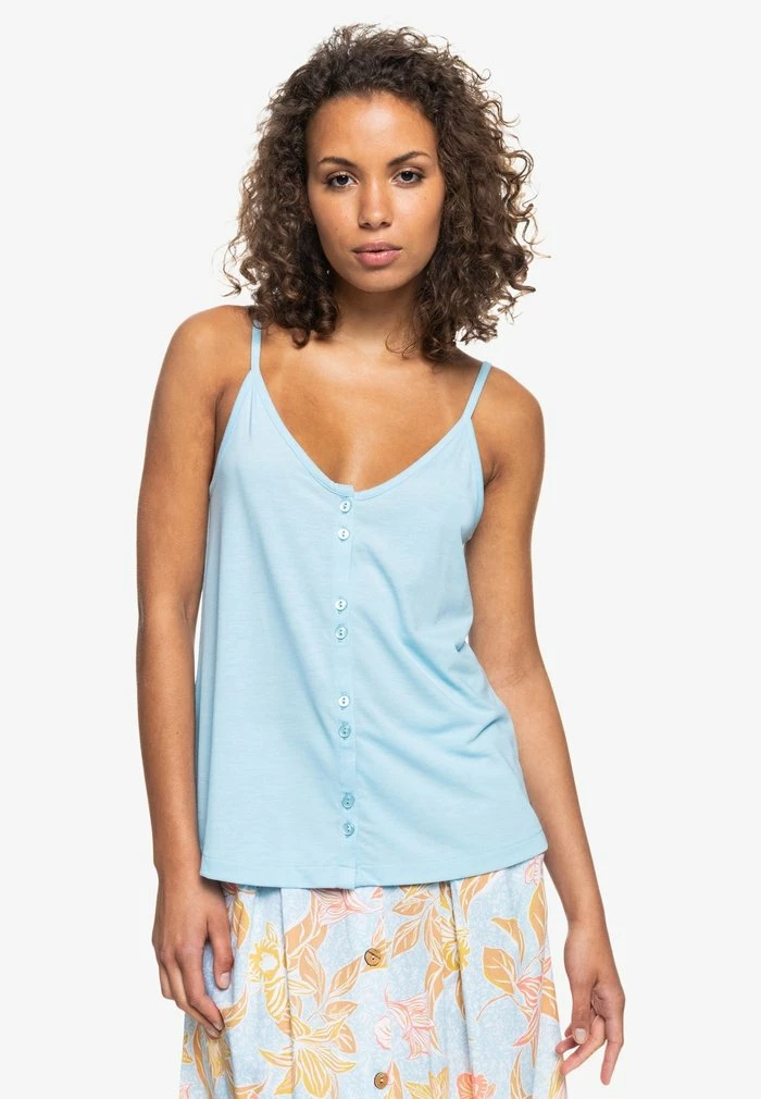 Roxy PART OF THE PROCESS - Débardeur - Cool Blue 1 Roxy PART OF THE PROCESS - Débardeur - Cool Blue