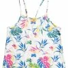 Roxy BEAUTIFUL SUNSET - Débardeur - Snow White Surf Trippin Rg