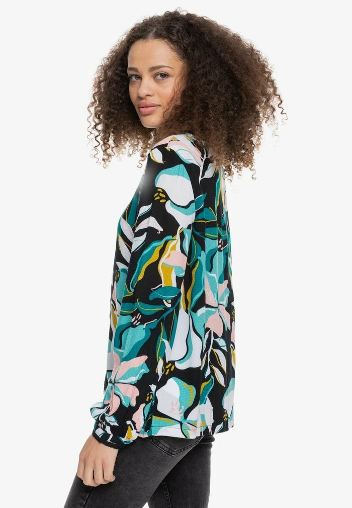 Roxy WAY TO BUBBLE - Blouse - Anthracite Paradiso 4 Roxy WAY TO BUBBLE - Blouse - Anthracite Paradiso – Image 4