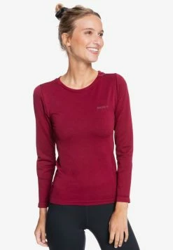 Roxy PROUD OF BEING - T-shirt à Manches Longues - Tibetan Red