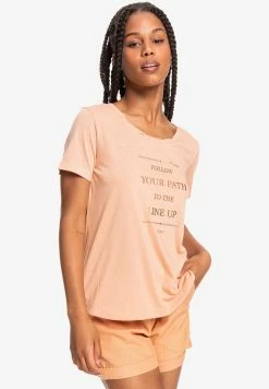 Roxy OVER THE RAINBOW - T-shirt Imprimé - Tapioca Junebug