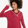 Roxy ME AND THE RHYTHM - T-shirt à Manches Longues - Tibetan Red