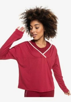 Roxy ME AND THE RHYTHM - T-shirt à Manches Longues - Tibetan Red