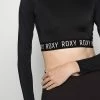 Roxy FITNESS CROP - T-shirt à Manches Longues - Anthracite -Roxy Magasin En Ligne 7b6363004fb74463953369ed60086d6d