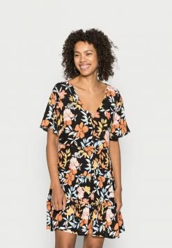 Roxy SUMMER OF SUN - Robe De Jour - Anthracite Island Vibes