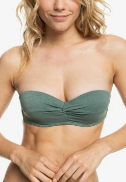 Roxy SHIMMER TIME - Haut De Bikini - Green