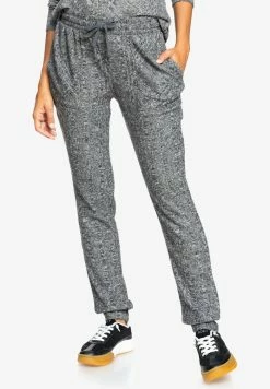 Roxy HIGH TIDE ERJNP03406 - Pantalon De Survêtement - Anthracite Heather