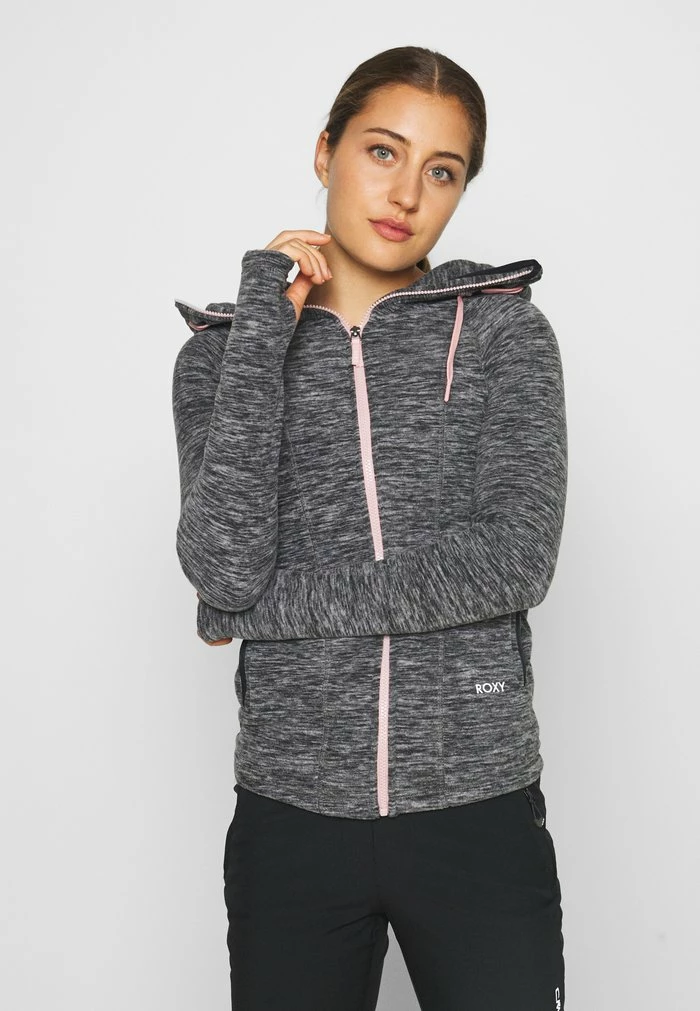 Roxy ELECT FEELIN - Veste Polaire - Anthracite 1 Roxy ELECT FEELIN - Veste Polaire - Anthracite