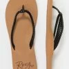 Roxy COSTAS - Tongs - Black -Roxy Magasin En Ligne 848e6fab30fb471b960985126a2c7c34