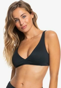 Roxy LOVE THE SURFEUSE - Haut De Bikini - Anthracite