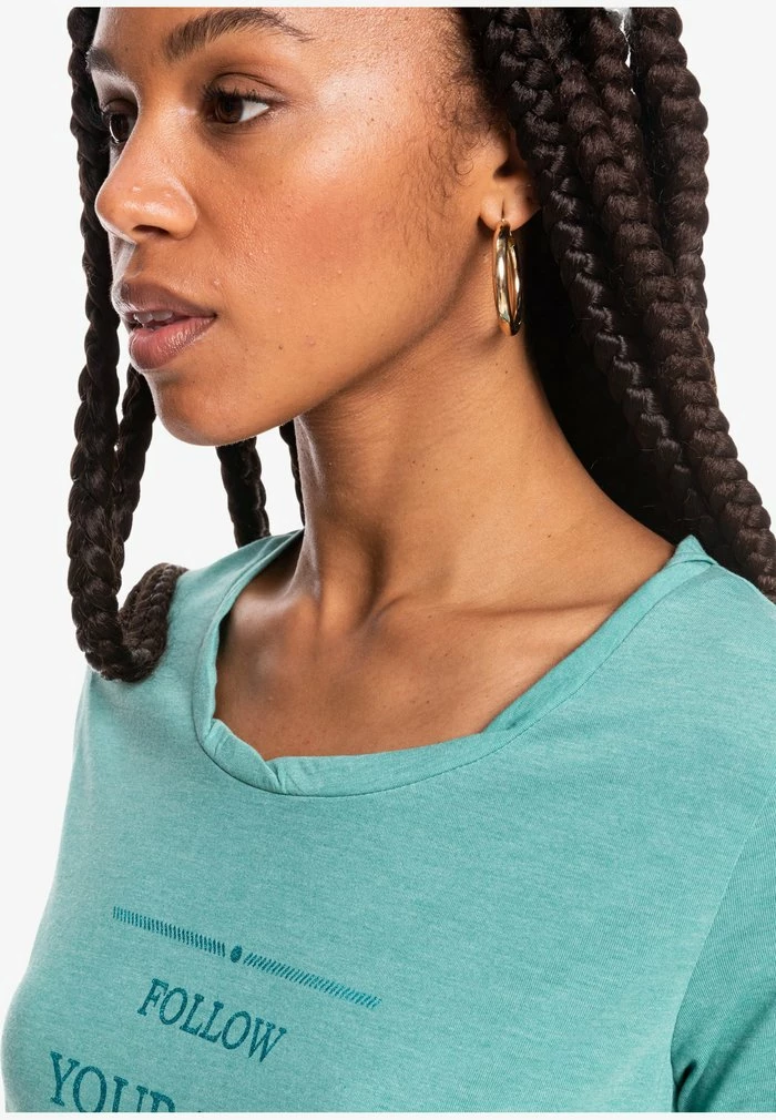 Roxy CHASING THE SWELL - T-shirt Imprimé - Sea Blue 4 Roxy CHASING THE SWELL - T-shirt Imprimé - Sea Blue – Image 4