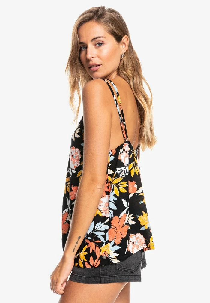 Roxy GOT TO BE REAL - Débardeur - Anthracite Island Vibes 5 Roxy GOT TO BE REAL - Débardeur - Anthracite Island Vibes – Image 5