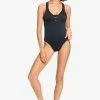 Roxy Maillot De Bain - Anthracite -Roxy Magasin En Ligne 87ae8ab052be488bbe120a7bdc668bbe