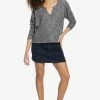 Roxy ERJKT03817 - Sweatshirt - Anthracite Heather -Roxy Magasin En Ligne 88bc79b419ed4bb2aa5f723dd37065a1
