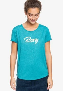 Roxy CALL IT DREAMING - T-shirt Imprimé - Deep Lake