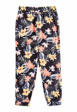 Roxy EASY PEASY - Pantalon De Survêtement - Anthracite Rg Tropical Breeze