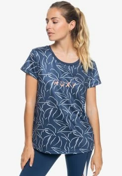 Roxy T-shirt Imprimé - Mood Indigo Tropical Mood