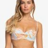 ROXY™ ISLAND IN THE SUN - VORGEFORMTES BANDEAU-BIKINIOBERTEIL FÜ - Haut De Bikini - Cool Blue S Island Time