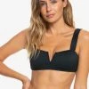 Roxy LOVE THE COCO - Haut De Bikini - Anthracite