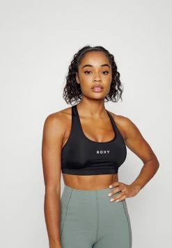 Roxy BACK TO YOU - Brassières De Sport à Maintien Normal - Anthracite