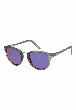 Roxy JUNIPERS - Lunettes De Soleil - Matte Crystal Smoke/ml Red