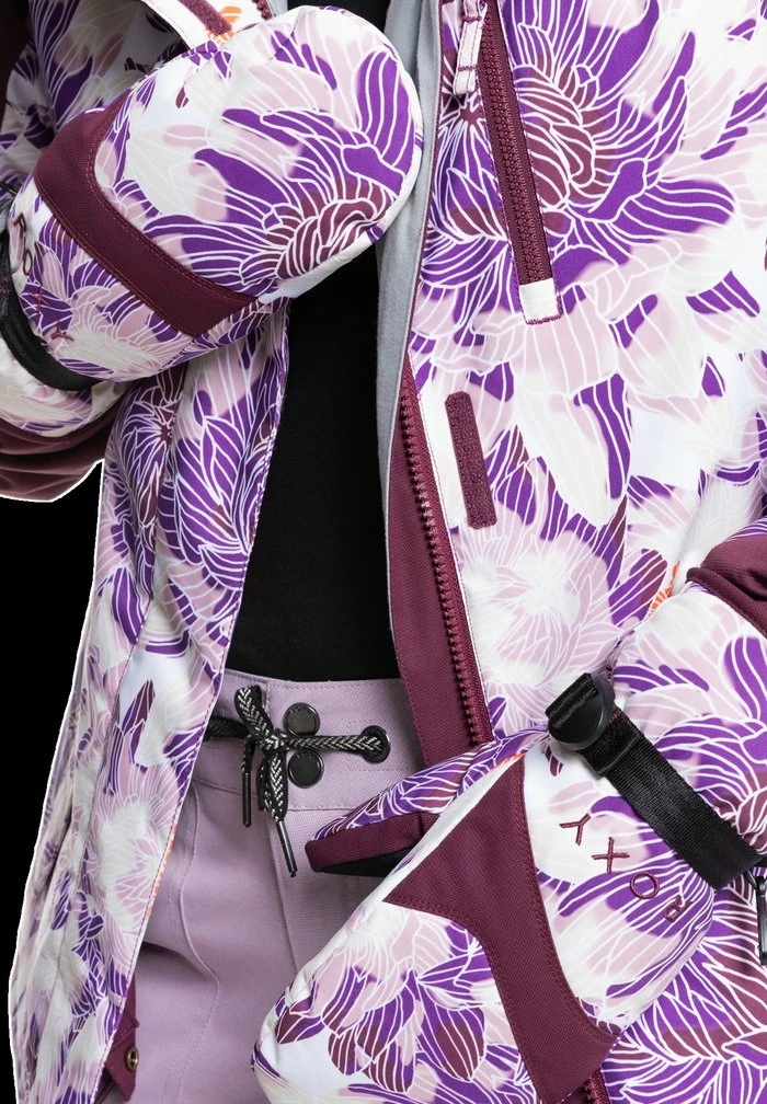 Roxy JETTY MITT - Moufles - Bright White Lovely Day 3 Roxy JETTY MITT - Moufles - Bright White Lovely Day – Image 3