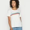 Roxy MUM THOUGHTS - T-shirt Imprimé - Snow White