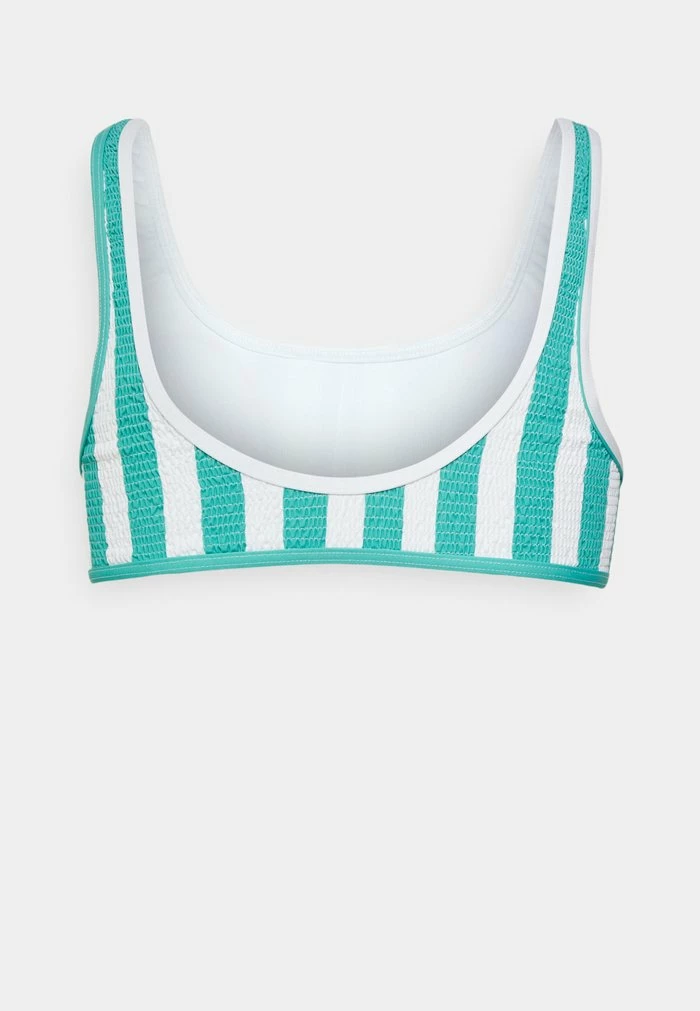 Roxy BRALETTE SMOCK - Haut De Bikini - Sea Blue/white 2 Roxy BRALETTE SMOCK - Haut De Bikini - Sea Blue/white – Image 2
