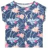 Roxy TWINKLE SONG - T-shirt Imprimé - Mood Indigo Rg Floral Flow