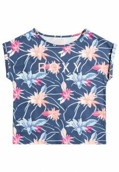 Roxy TWINKLE SONG - T-shirt Imprimé - Mood Indigo Rg Floral Flow