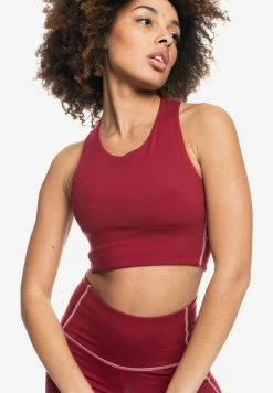 Roxy GOLDEN HOURS - Soutien-gorge De Sport - Tibetan Red