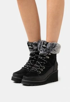 Roxy KENZIE - Bottines Compensées - Black