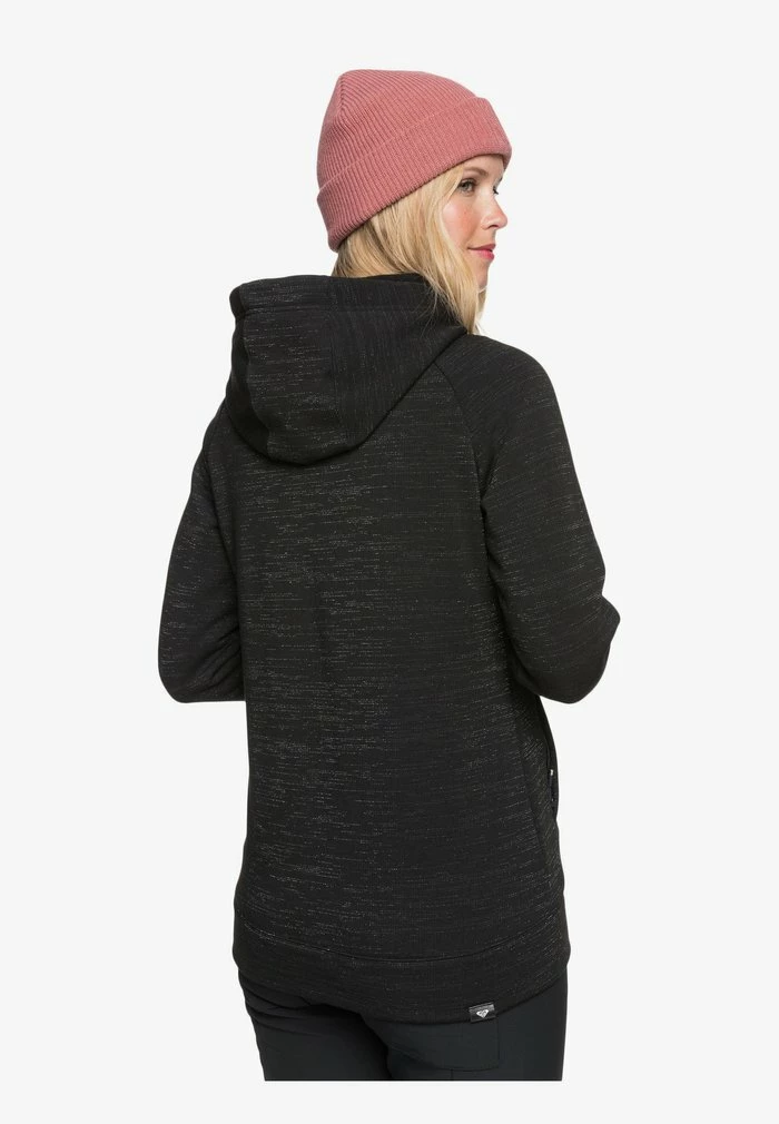 ROXY™ STONE - Sweat à Capuche Zippé - True Black 3 ROXY™ STONE - Sweat à Capuche Zippé - True Black – Image 3