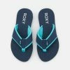 Roxy COASTIN - Tongs - Blue -Roxy Magasin En Ligne b74dd0be2baf4fb491402218e9e62e09