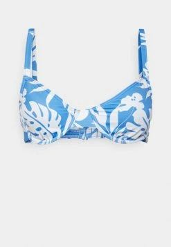 Roxy LOVE THE MUSE - Haut De Bikini - Blue/white