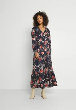 Roxy GLOWING ENERGY - Robe Longue - Mood Indigo/sunset Boogie