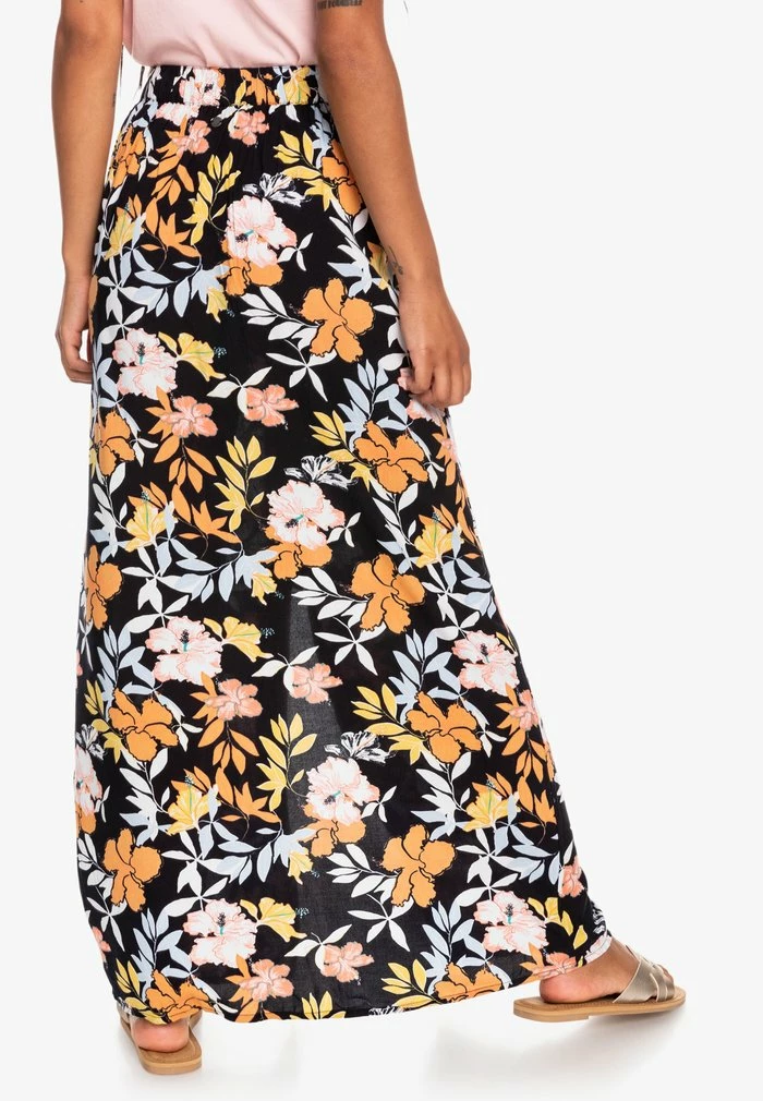 Roxy SUNSET SHIMMER - Jupe Longue - Anthracite Island Vibes 3 Roxy SUNSET SHIMMER - Jupe Longue - Anthracite Island Vibes – Image 3