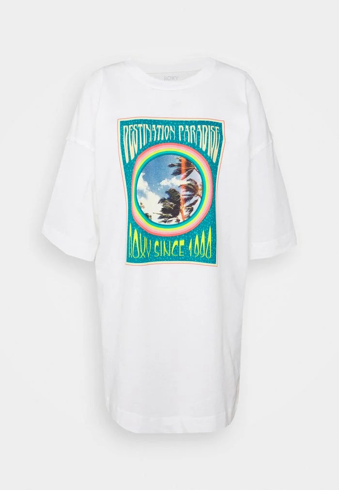 Roxy MACRAME HOUR - Robe En Jersey - Snow White 5 Roxy MACRAME HOUR - Robe En Jersey - Snow White – Image 5