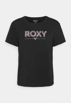 Roxy SWEET EVENING - T-shirt Imprimé - Anthracite