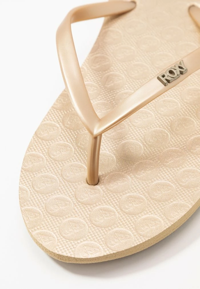 Roxy VIVA - Tongs - Metallic Gold 3 Roxy VIVA - Tongs - Metallic Gold – Image 3