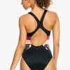 Roxy ACTIVE - Maillot De Bain - Anthracite Floral Flow -Roxy Magasin En Ligne ca2ba3c7ac8a4bdfa7bb74a7ee6b8370