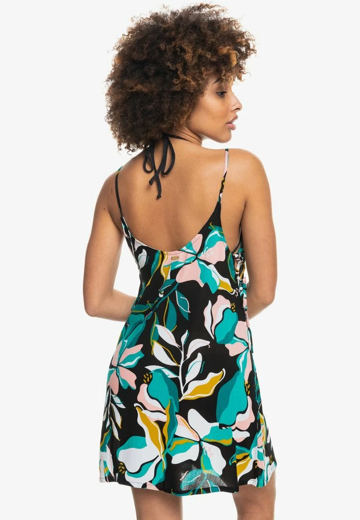 Roxy BEACHY VIBES - Robe De Jour - Anthracite Paradiso S 3 Roxy BEACHY VIBES - Robe De Jour - Anthracite Paradiso S – Image 3