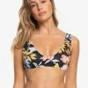 Roxy BEACH CLASSICS - Haut De Bikini - Anthracite S Island Vibes